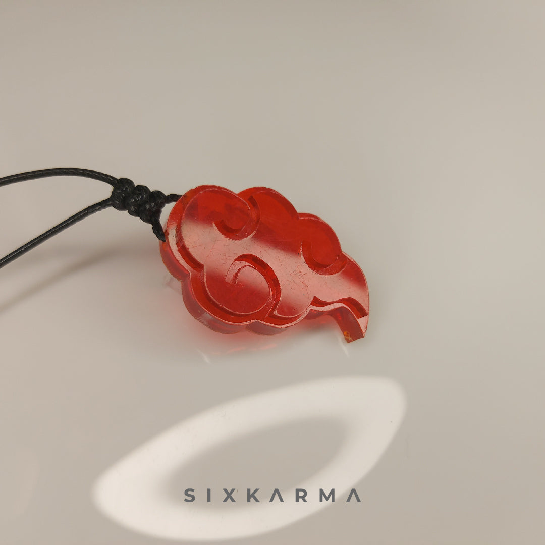 Naruto Inspired Akatsuki 3D Resin Pendant | Resin Pendant | Six Karma | India