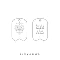 Aries Laser Engraved Stainless Steel Men's Pendant | SixKarma | Fashion | India