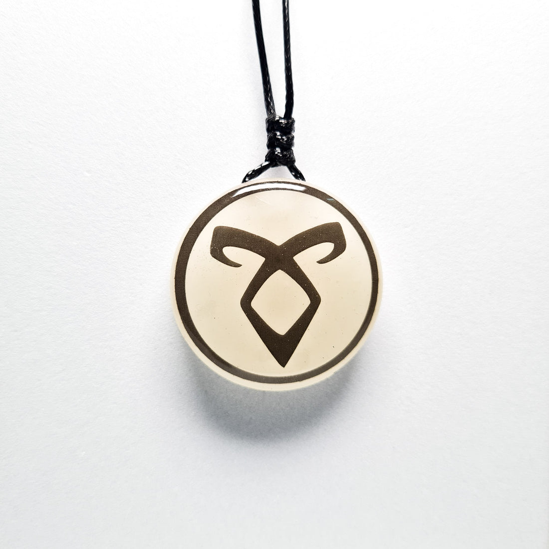 The Enkeli Blue Glow in Dark Resin Handcrafted Pendant