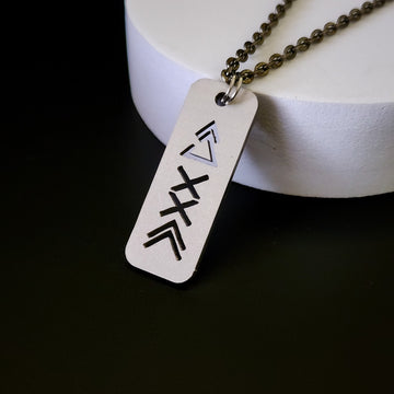 Greek and Viking Symbol Deep Meaning Metal Pendant