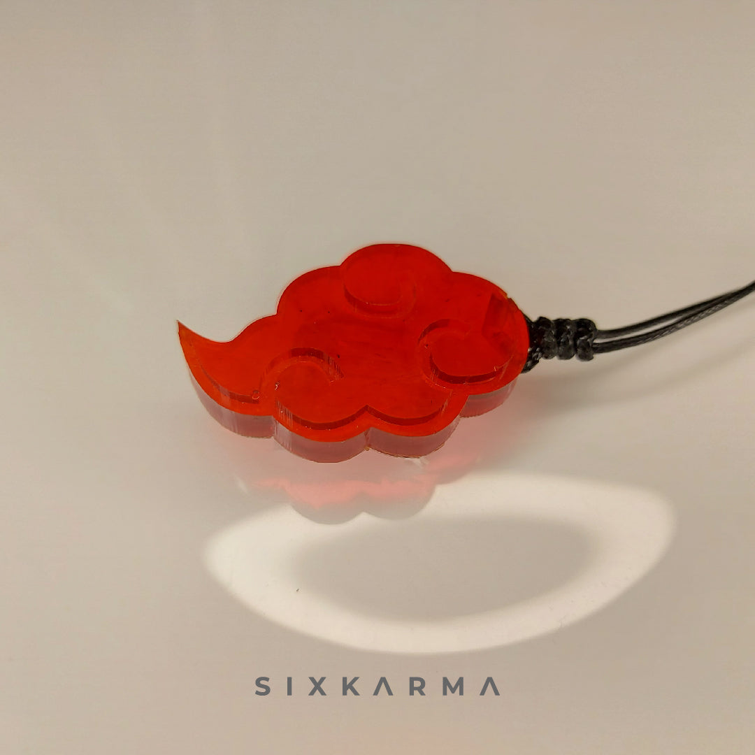 Naruto Inspired Akatsuki 3D Resin Pendant | Resin Pendant | Six Karma | India