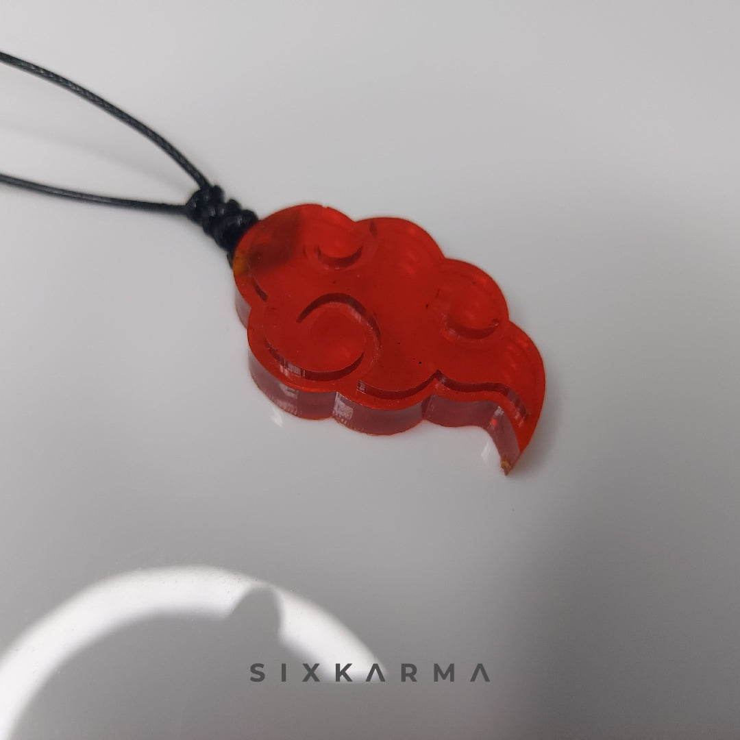 Naruto Inspired Akatsuki 3D Resin Pendant | Resin Pendant | Six Karma | India